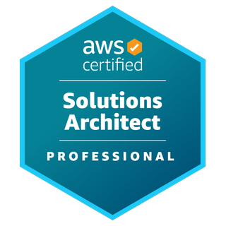 AWS Solutions Architect Professional certification badge