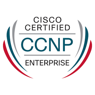 CCNP Enterprise certification badge