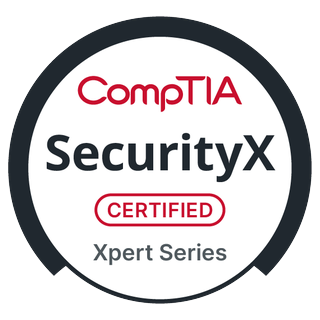 SecurityX certification badge