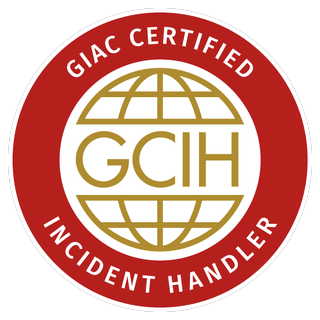 GCIH certification badge