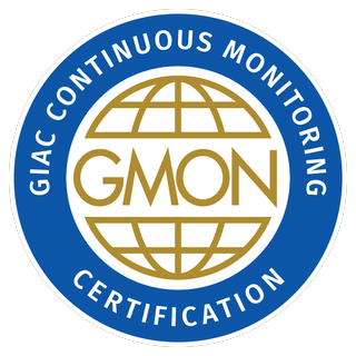GMON certification badge