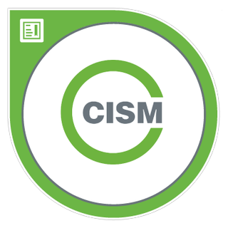 CISM certification badge