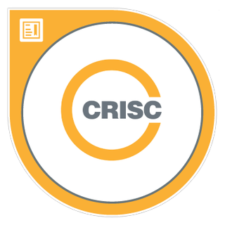 CRISC certification badge