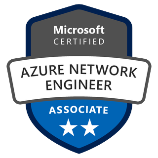 Azure Network Engineer Associate certification badge