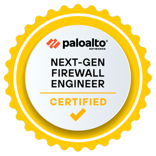NGFW Engineer certification badge