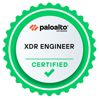 XDR Engineer certification badge